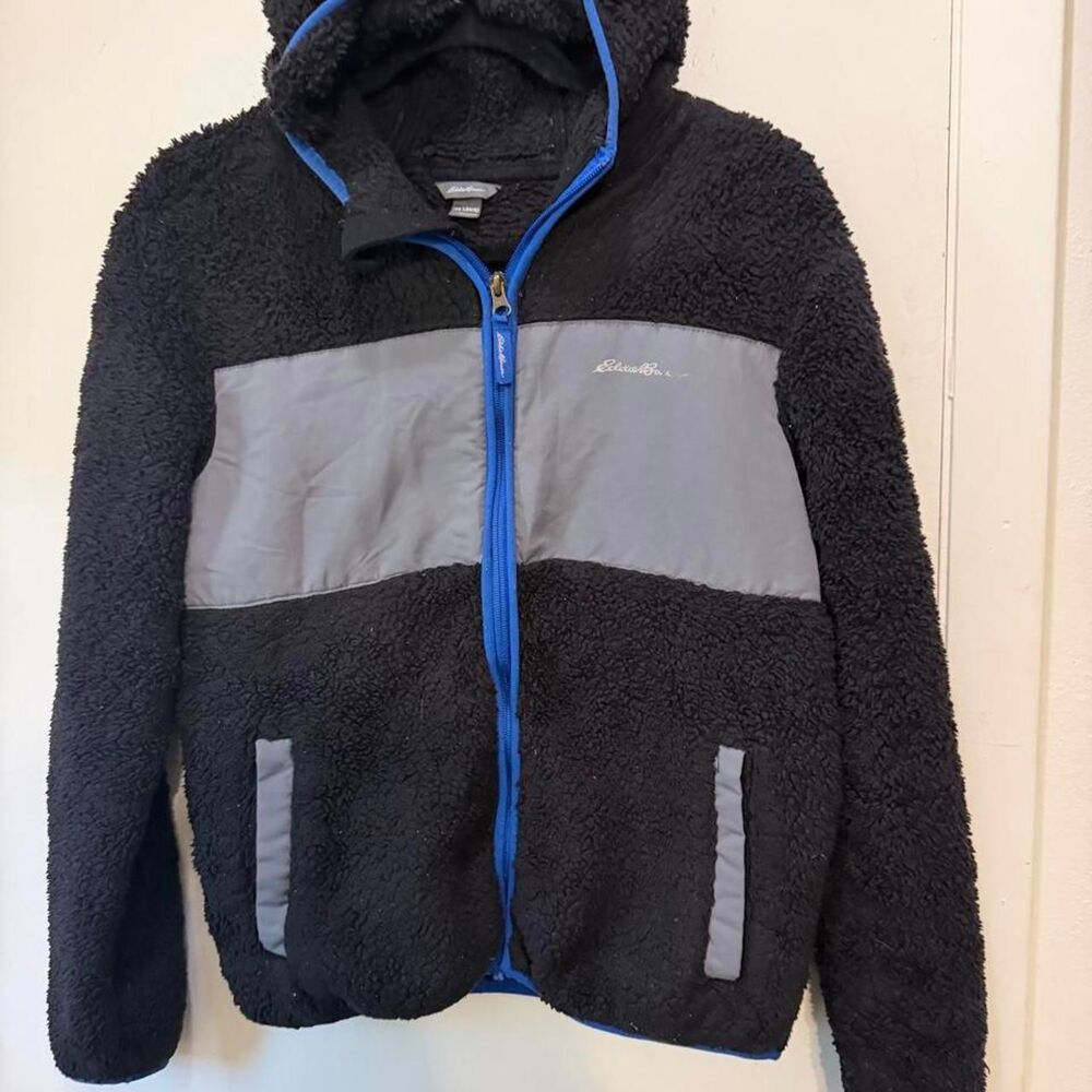 Eddie-bauer Black and Grey Jacket